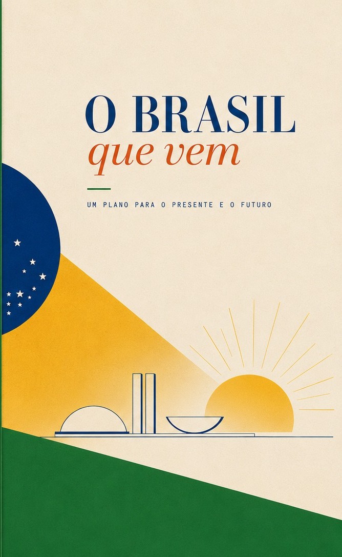 Capa do livro O Brasil que Vem, de Cleyton Silva
